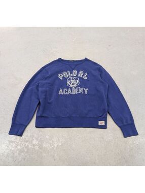 Polo Ralph Lauren RL Academy Navy Blue Sweater